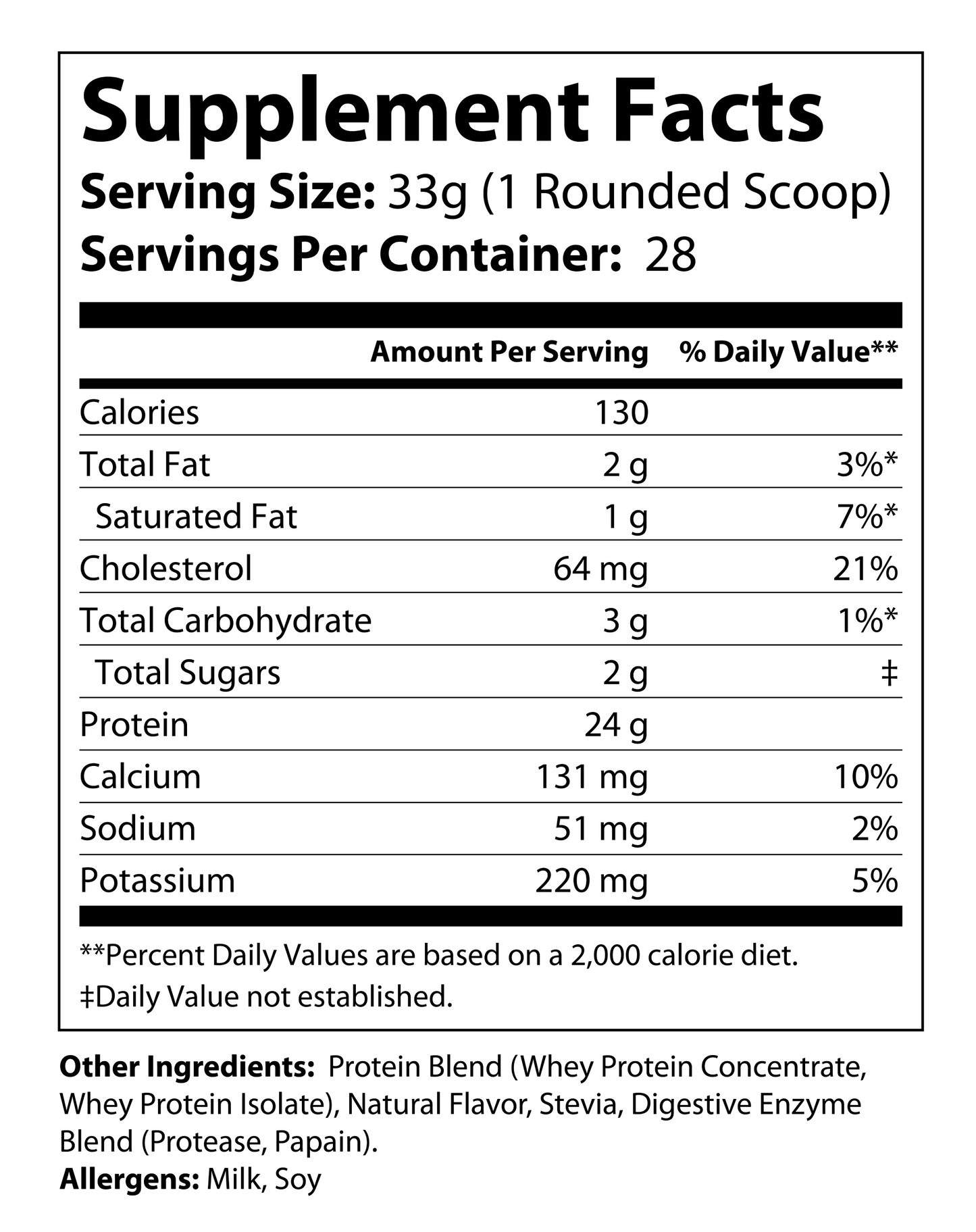 Whey Armor Natural Vanilla 90-days