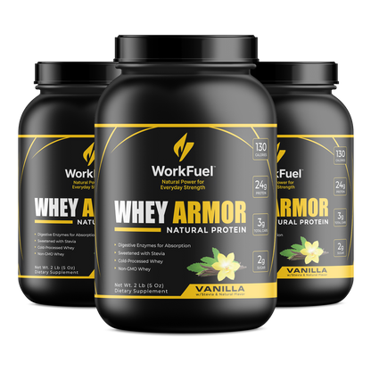 Whey Armor Natural Vanilla 90-days