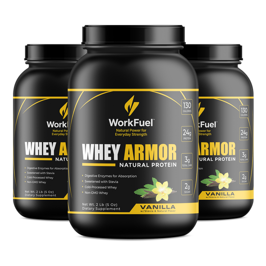 Whey Armor Natural Vanilla 90-days